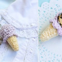 Вязаное мороженое - точно безопасно для фигуры!