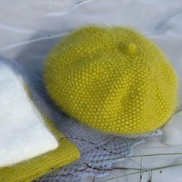 Берет спицами