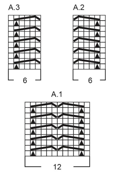 Уютный свитер спицами