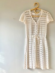 ​Ажурное платье, связанное крючком: легкость и элегантность для летних прогулок