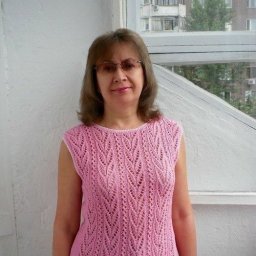 Ажурный топ спицами