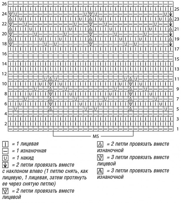 Джемпер с укороченными рукавами