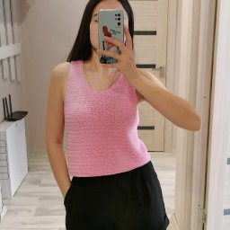 Базовая майка крючком