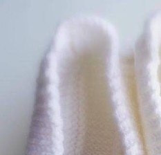 Нежные тапочки спицами