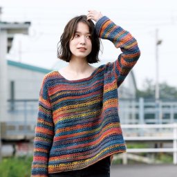 Женский джемпер крючком