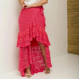 Красивая юбка крючком