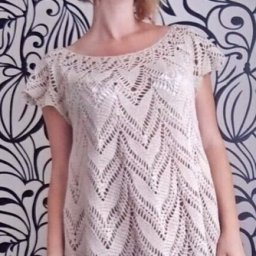 Необычное платье крючком