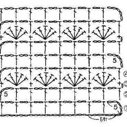 Подборка узоров для филейного вязания