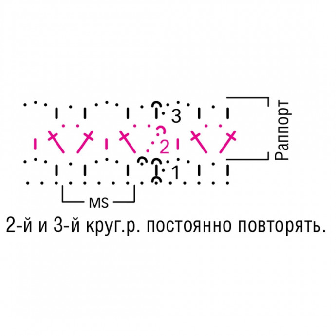 Платье сетчатым узором Платье сетчатым узором