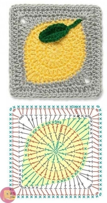 ​Плед из мотивов, связанный крючком &mdash; уют с характером