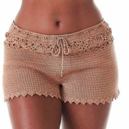 Легкие шортики, вязаные крючком