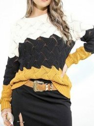 Отличный узор для кофточки спицами