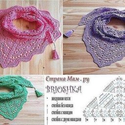 Схема для бактуса крючком