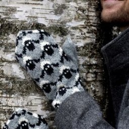 Узор "овечки", находка для любителей жаккарда