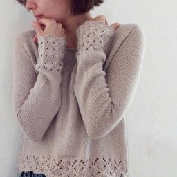 Узор спицами