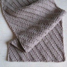 Вяжем стильный мужской шарф