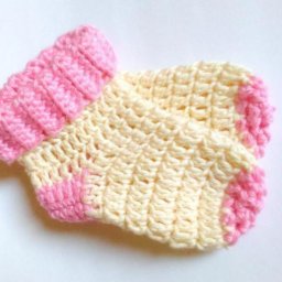 Милые носочки, вяжем крючком