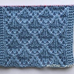 Узор спицами