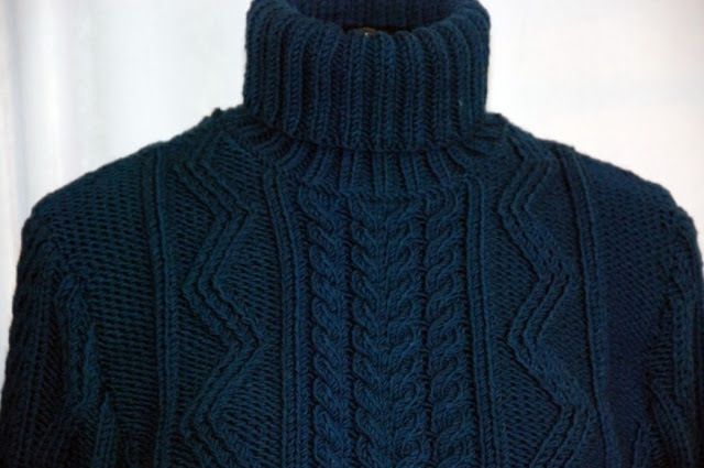Интересный узор для мужского свитера
