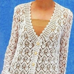 Стильная ажурная вещь!