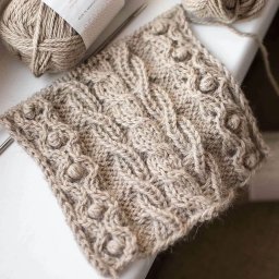 Узор спицами в копилку