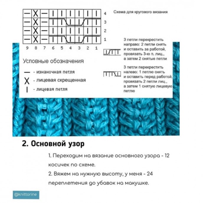 Красивая шапка спицами Красивая шапка спицами