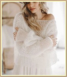 Джемпер спицами. Схема узора