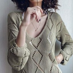 Узор в копилку спицами