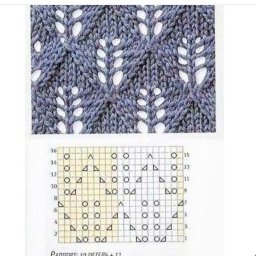 Красивый узор в копилку мастерицы