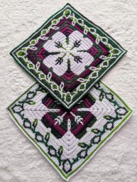 Мозаичный квадрат «Кельтский клевер»