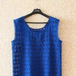 Милая кофточка ажурным узором