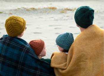 Шапочка "Оленьи рога"