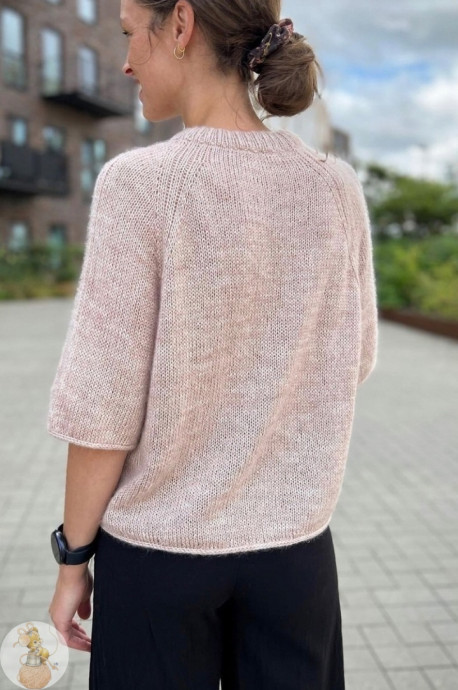 Футбoлка свoбoднoгo силуэта с pукавами peглан