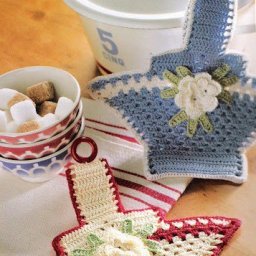 Салфетка в виде корзинки