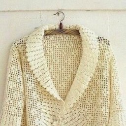 Ажурное болеро крючком