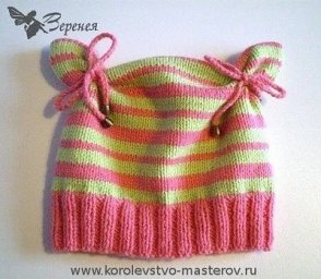 Шапочка для девочки