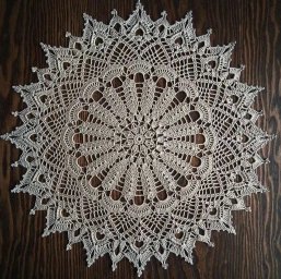 Красивая салфетка крючком