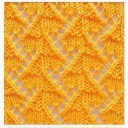 Подборка узоров спицами