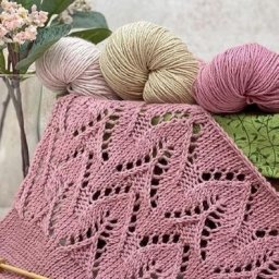 Узор спицами