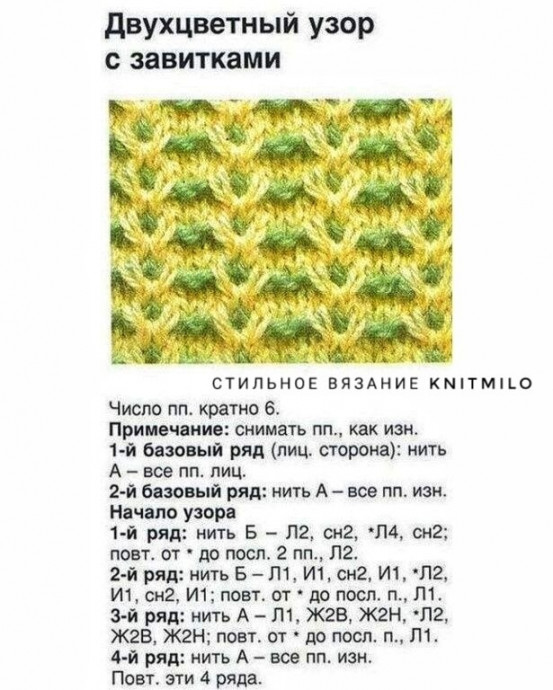 Пестрое вязание - полет для фантазии