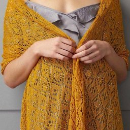 Вяжем очаровательный палантин