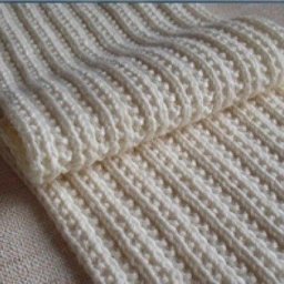 Фигурная резинка спицами - пригодится тем, кто часто вяжем шарфики