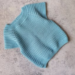 Детская футболка крючком, мастер-класс