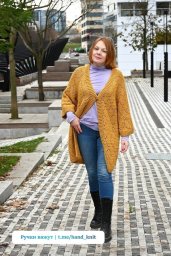 Кардиган крючком