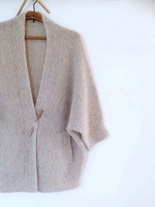 Уютный кардиган спицами: вяжем шаг за шагом