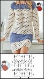 Подборка узоров крючком для ажурной летней одежды