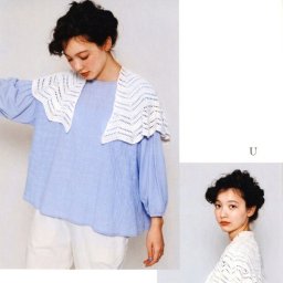 Полукруглая шаль крючком