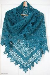 Шаль крючком