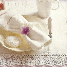 Симпатичная кайма крючком