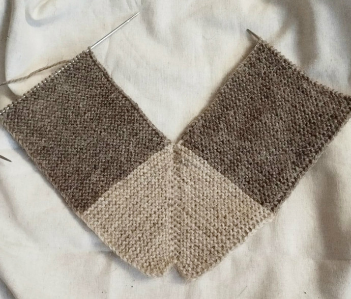 Следки спицами